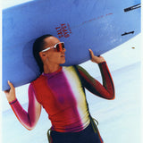 Ruched Rashguard - Ombre