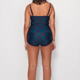 Betty Bottoms 2.0 - Navy & Green Checkers